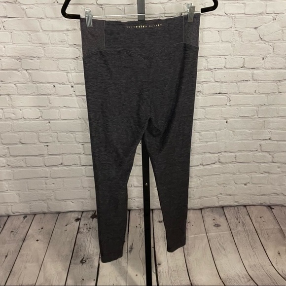 Victoria's Dark Knit Pants with Ribbed Trim - Picture 2 of 3